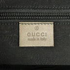 Gucci Shoulder Bag Imprime Gray Beige Leather — view 8