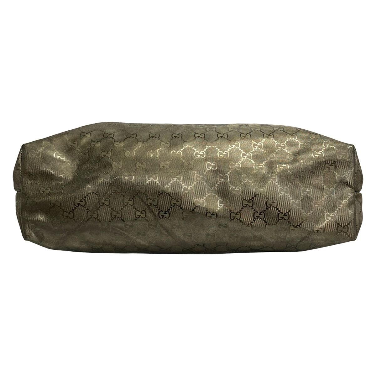 Gucci Shoulder Bag Imprime Gray Beige Leather — view 5