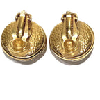 Chanel CC Logo Earrings Rhinestone — view 3