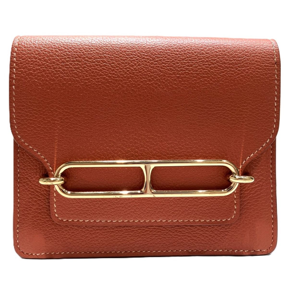 Hermes Roulis Slim Wallet Bifold Wallet Chevre Mysore