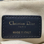 Dior 2-Way Saddle Bag Oblique Cotton Leather — view 4