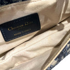 Dior 2-Way Saddle Bag Oblique Cotton Leather — view 6