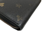 Gucci Bee & Star Round Zip Wallet Leather — view 7
