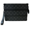 Louis Vuitton Trunkpochette Monogram Eclipse Clutch Canvas