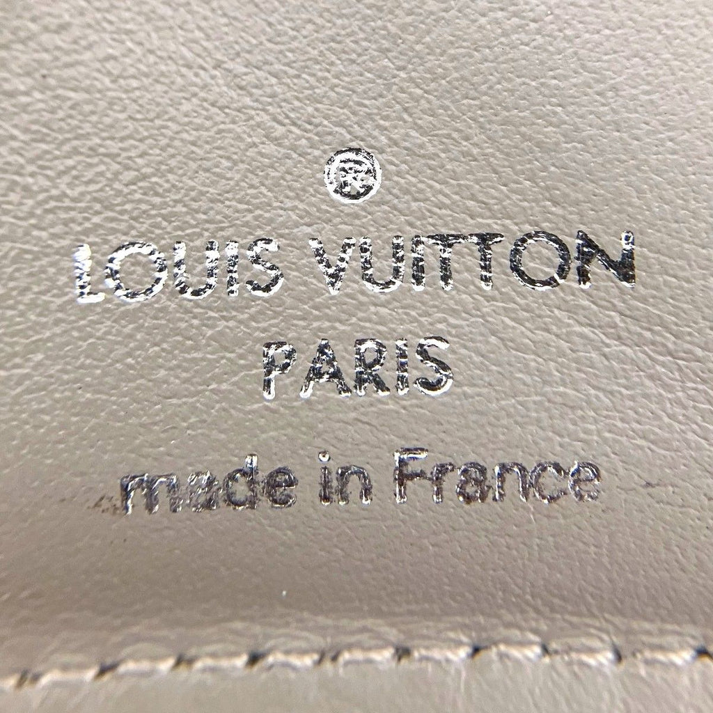 Louis Vuitton Portefeuille Clair Monogram Mahina Bifold Wallet Leather Wallet — view 4
