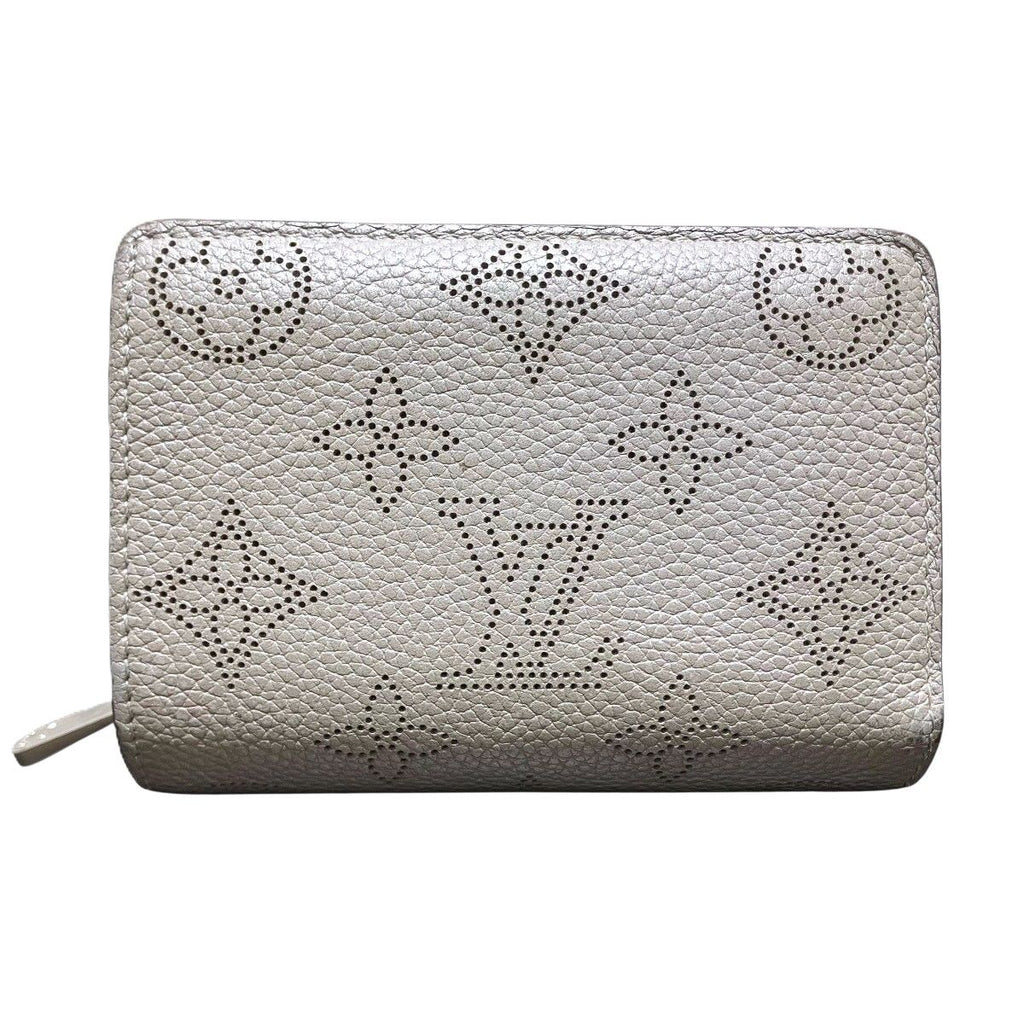 Louis Vuitton Portefeuille Clair Monogram Mahina Bifold Wallet Leather Wallet