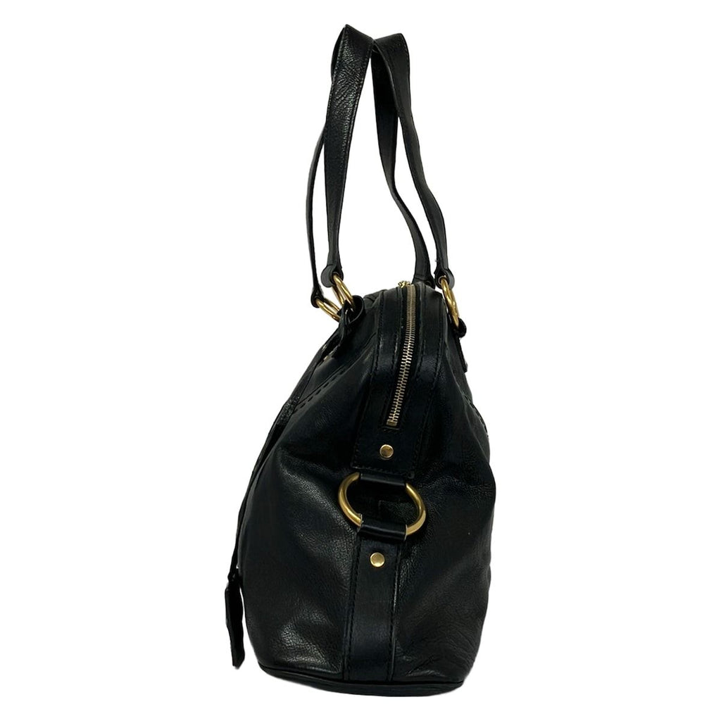 Saint Laurent Rive Gauche Handbag Muse Bag Black Leather — view 4