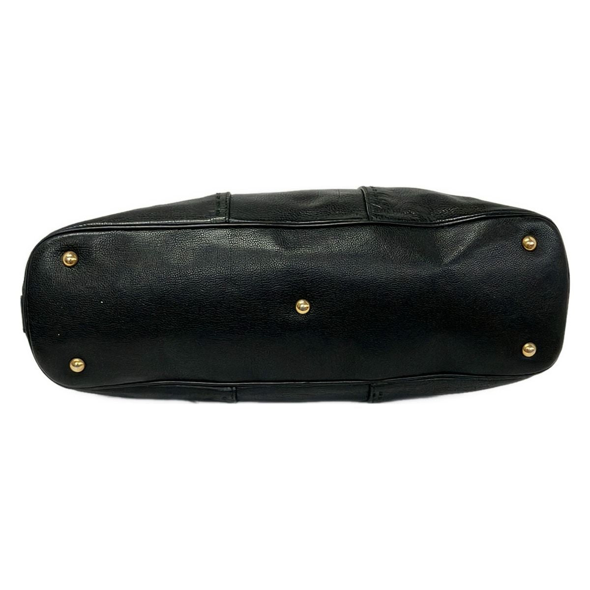 Saint Laurent Rive Gauche Handbag Muse Bag Black Leather — view 5