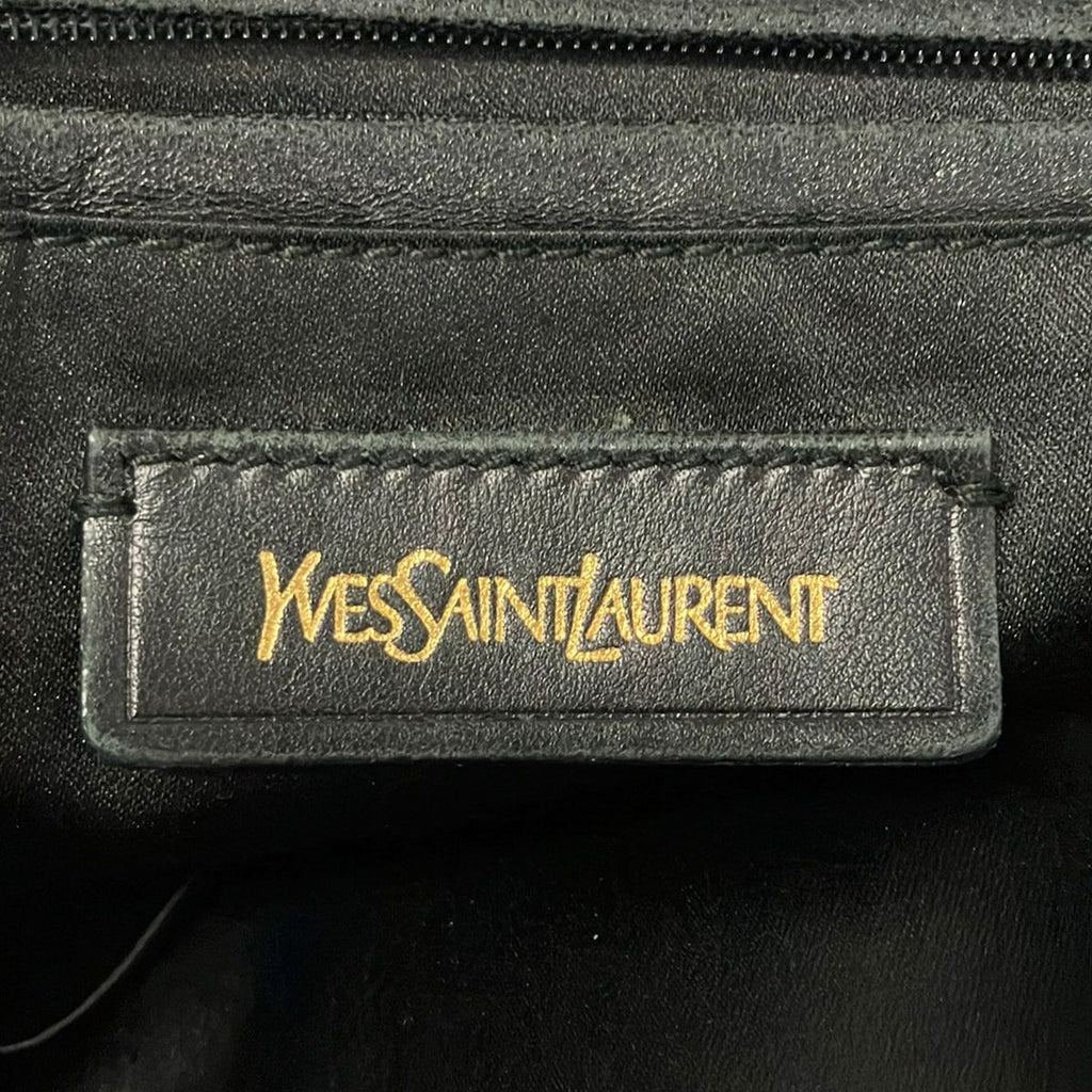 Saint Laurent Rive Gauche Handbag Muse Bag Black Leather — view 8
