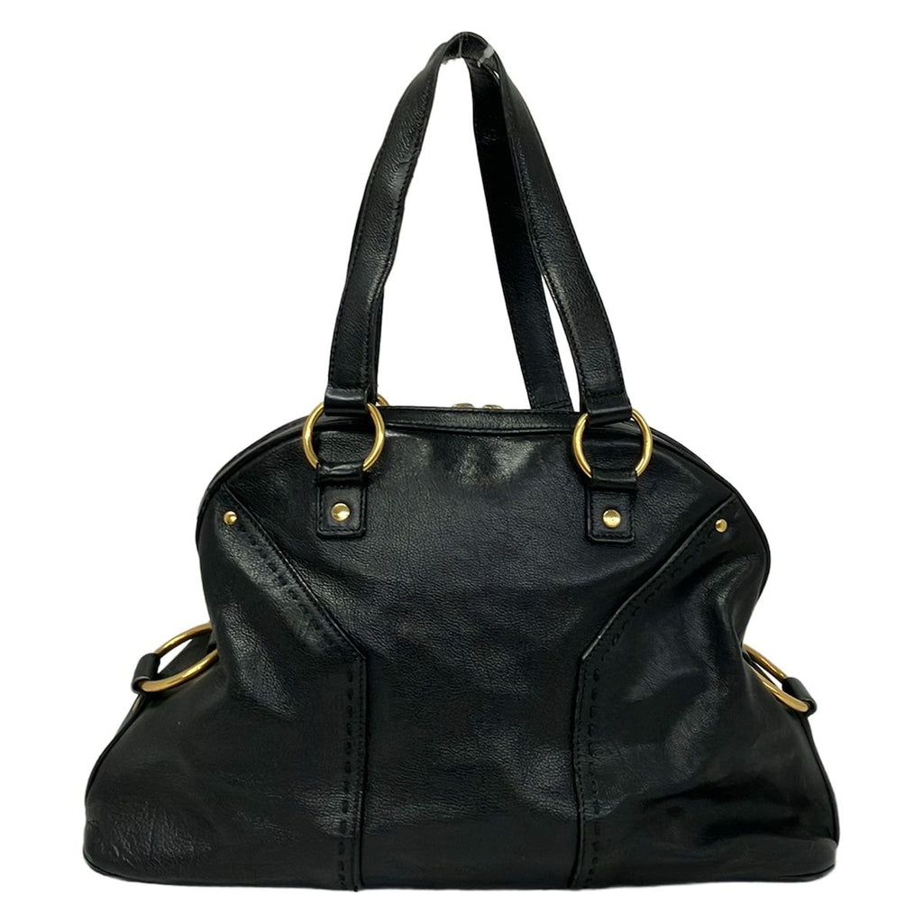 Saint Laurent Rive Gauche Handbag Muse Bag Black Leather — view 3