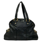 Saint Laurent Rive Gauche Handbag Muse Bag Black Leather — view 3