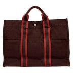 Hermes Tote Fourre Tout MM Bordeaux
