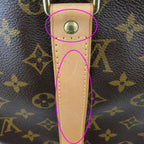 Louis Vuitton Keepall 45 Monogram Boston Bag Initial BD Brown — view 6