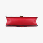 Gucci Sylvie Red Navy Leather Shoulder — view 3