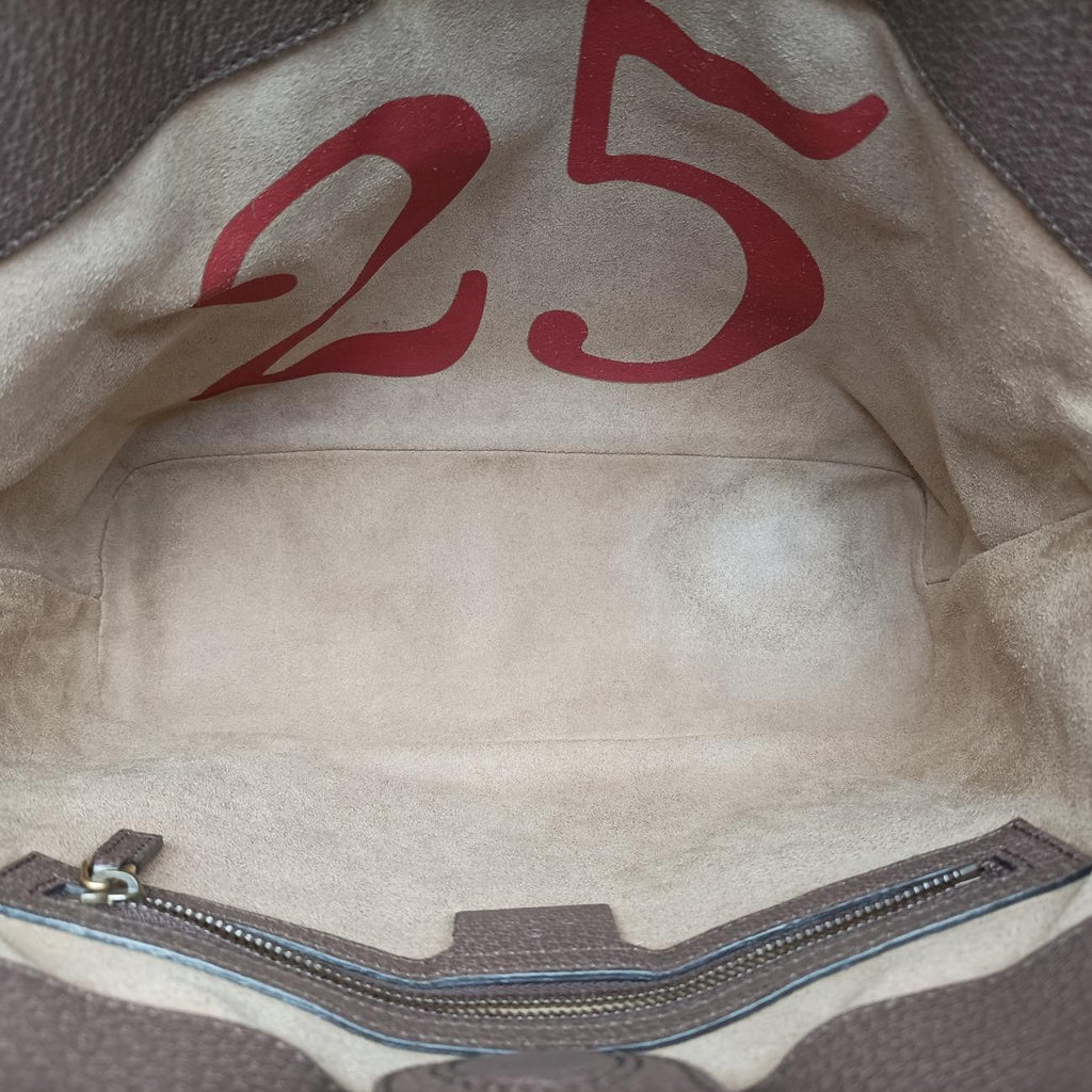 Gucci GG Supreme Bosco Patch Beige Multicolor Canvas Handbag — view 9