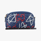 Gucci GG Marmont Navy Multicolor Leather Shoulder — view 2