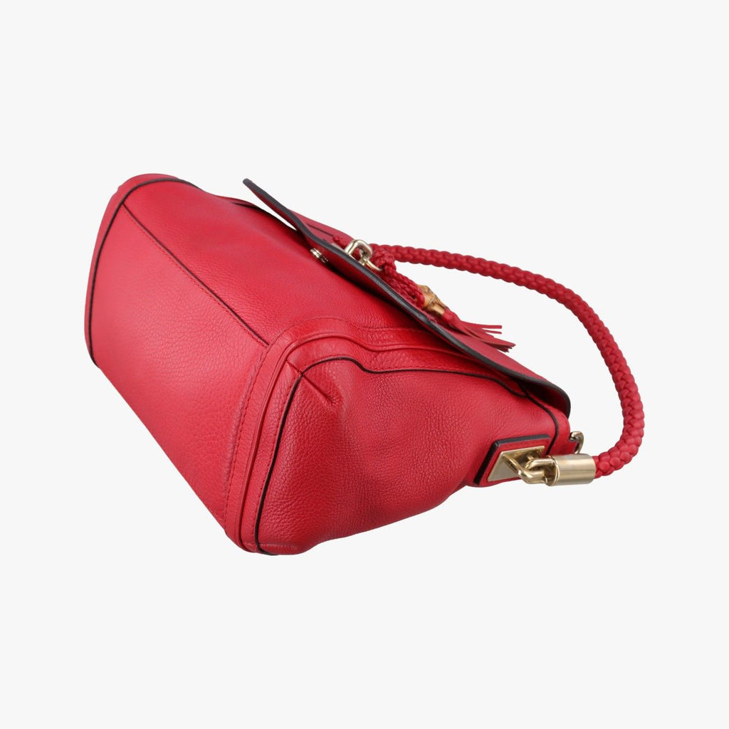 Gucci Bella Red Leather Shoulder — view 4