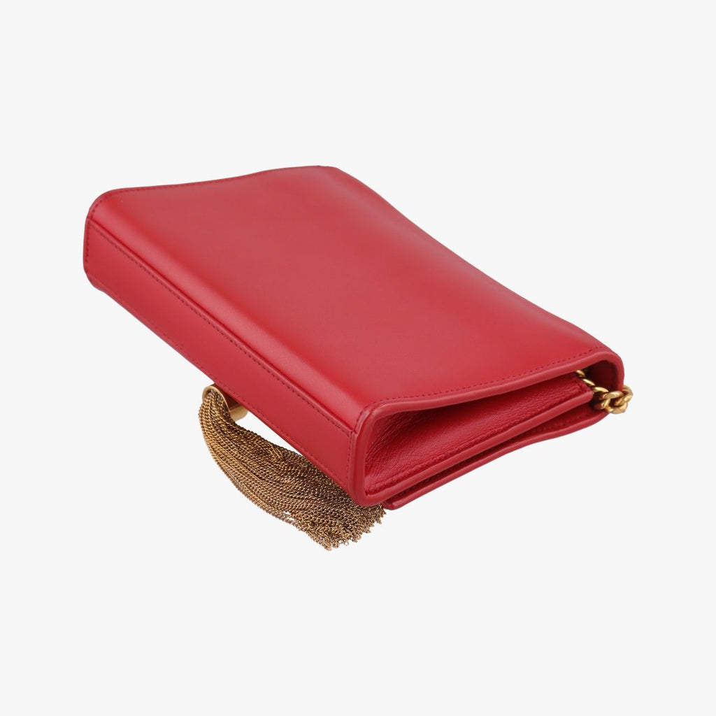 Saint Laurent Kate Red Leather Shoulder — view 6