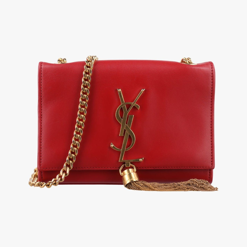 Saint Laurent Kate Red Leather Shoulder