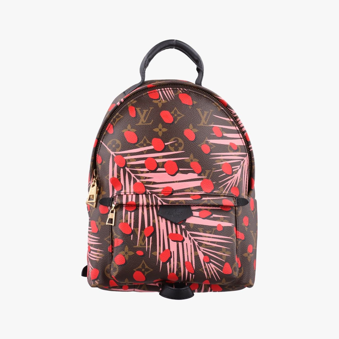Louis Vuitton Palm Springs PM Brown Sugar Pink Poppy Monogram Jungle