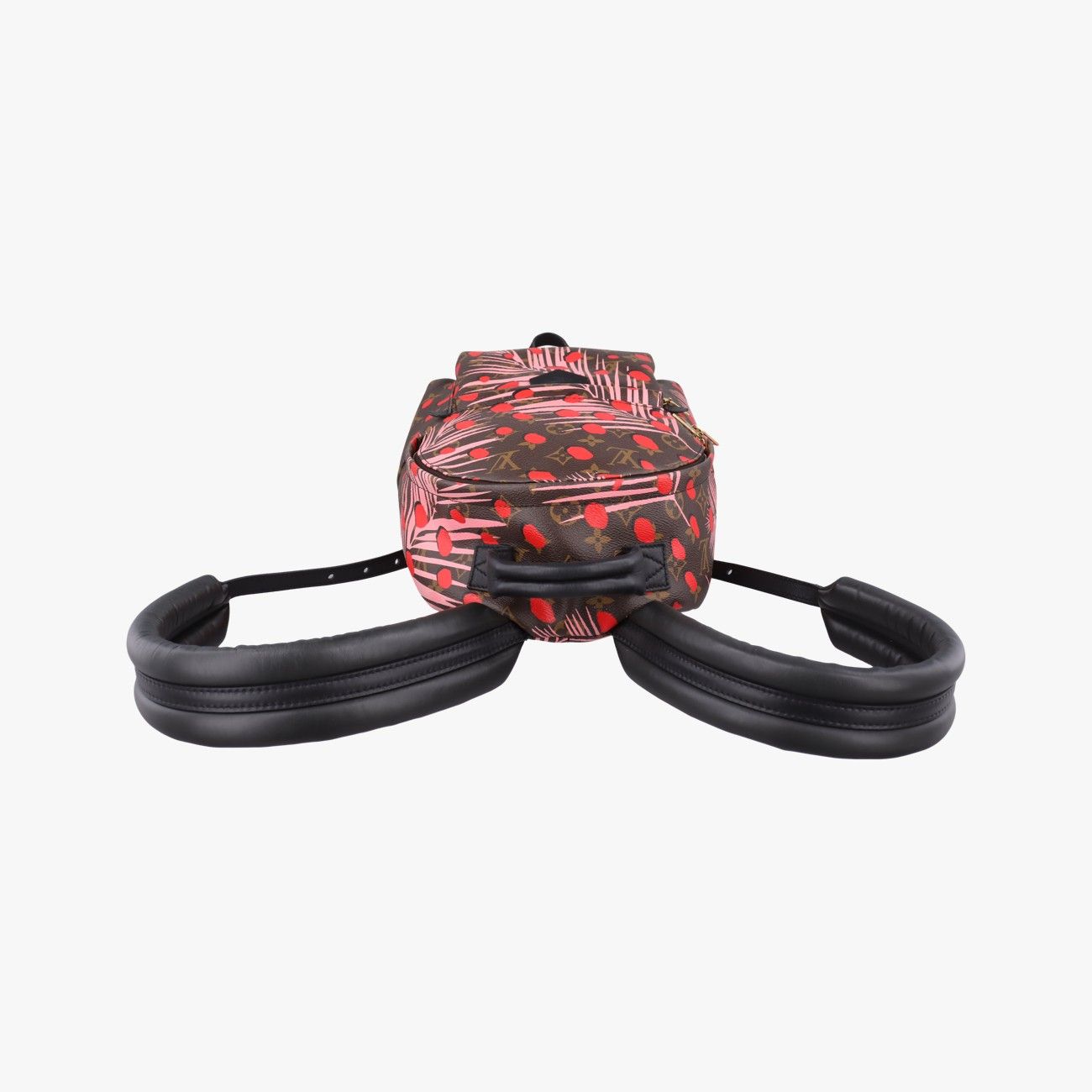 Louis Vuitton Palm Springs PM Brown Sugar Pink Poppy Monogram Jungle — view 8