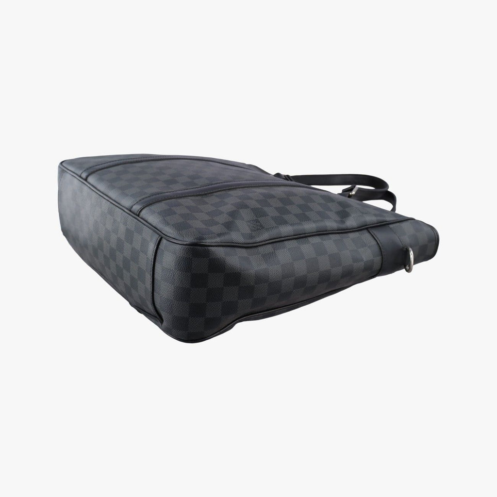 Louis Vuitton Tadao Noir Damier Graphite Tote — view 4