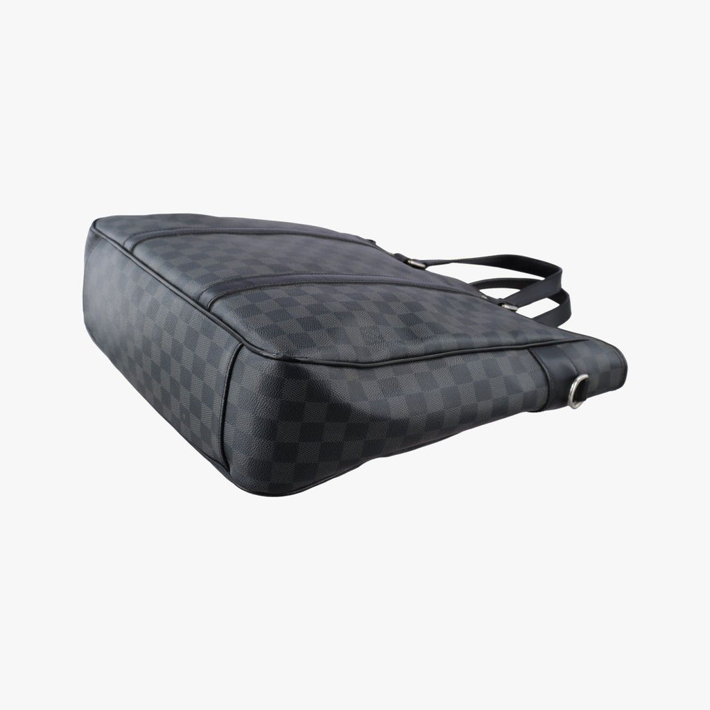 Louis Vuitton Tadao Noir Damier Graphite Tote — view 6