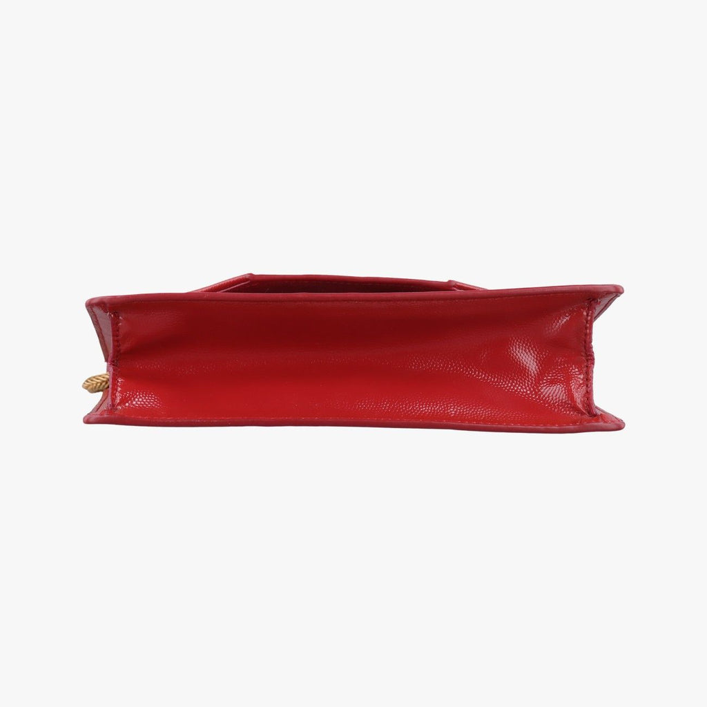 Saint Laurent Betty Small Red Caviar Leather Shoulder — view 3