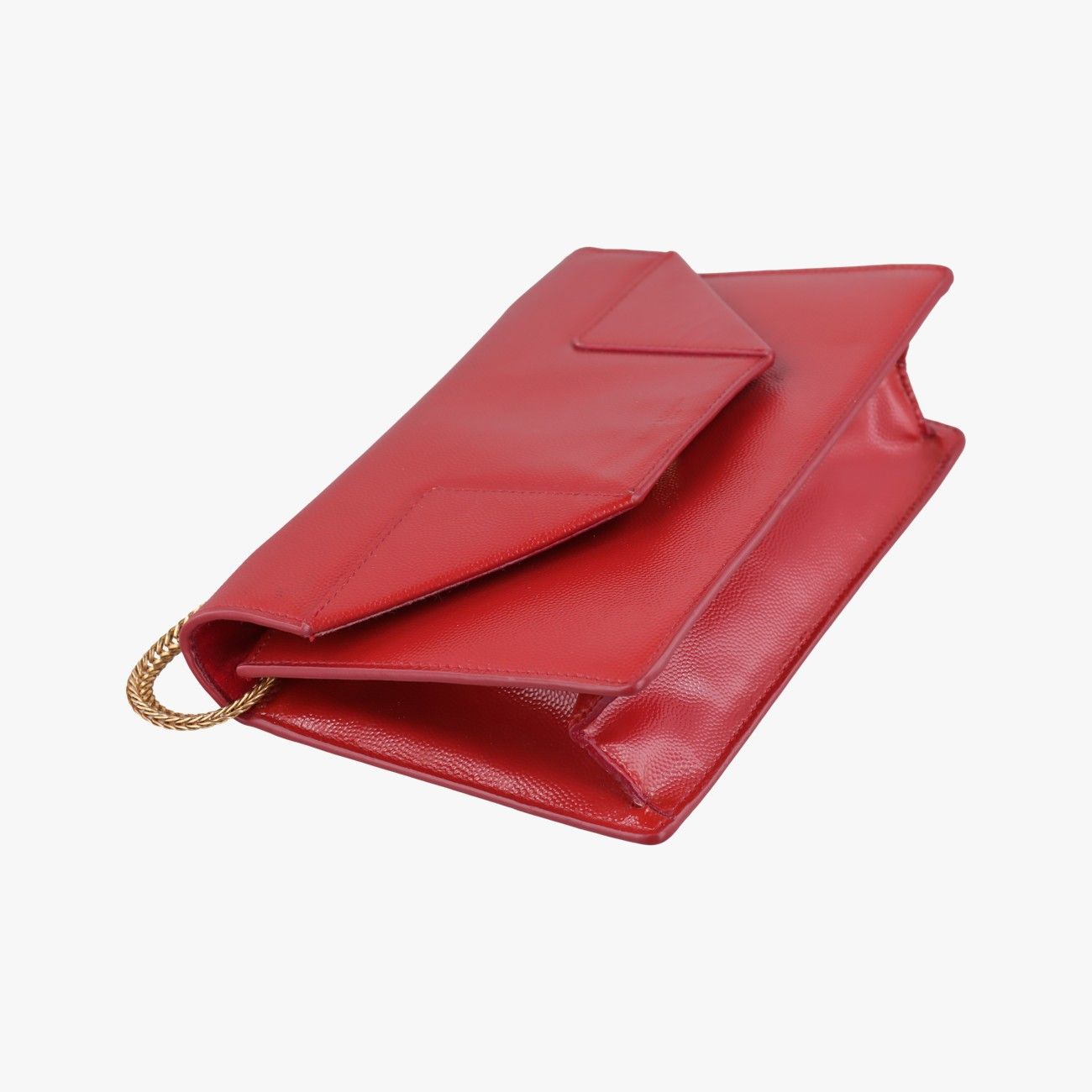 Saint Laurent Betty Small Red Caviar Leather Shoulder — view 5