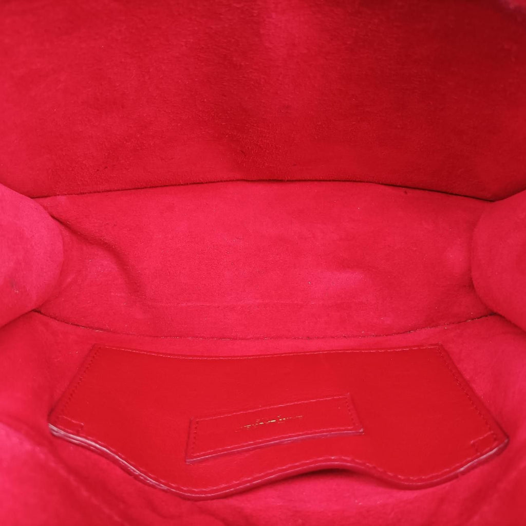 Saint Laurent Betty Small Red Caviar Leather Shoulder — view 9