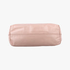 Prada Triangle Logo Tote Pink Leather — view 3