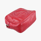 Gucci Soho Red Patent Shoulder — view 5