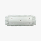 Dior Soft Lady Cannage Intrecciato Tote White Lambskin — view 3