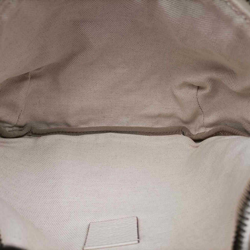Gucci Print White Leather Handbag — view 9