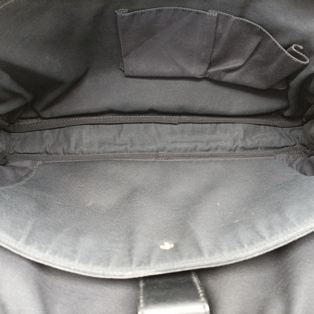 Gucci Diamante Black Leather Handbag — view 9