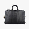 Gucci Diamante Black Leather Handbag