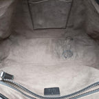 Gucci GG Plus Supreme Beige Black Canvas Leather Shoulder — view 9