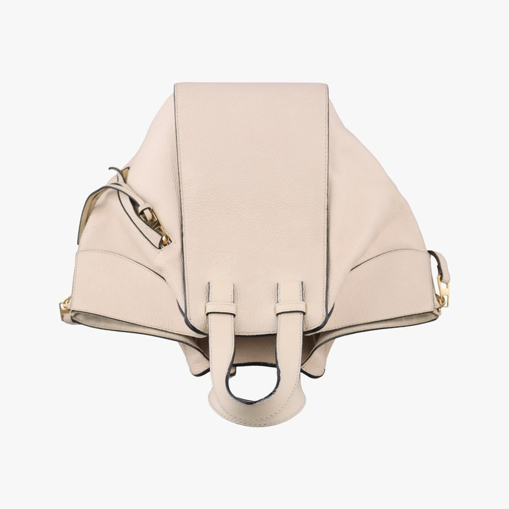 Loewe Hammock Beige Leather Handbag — view 8