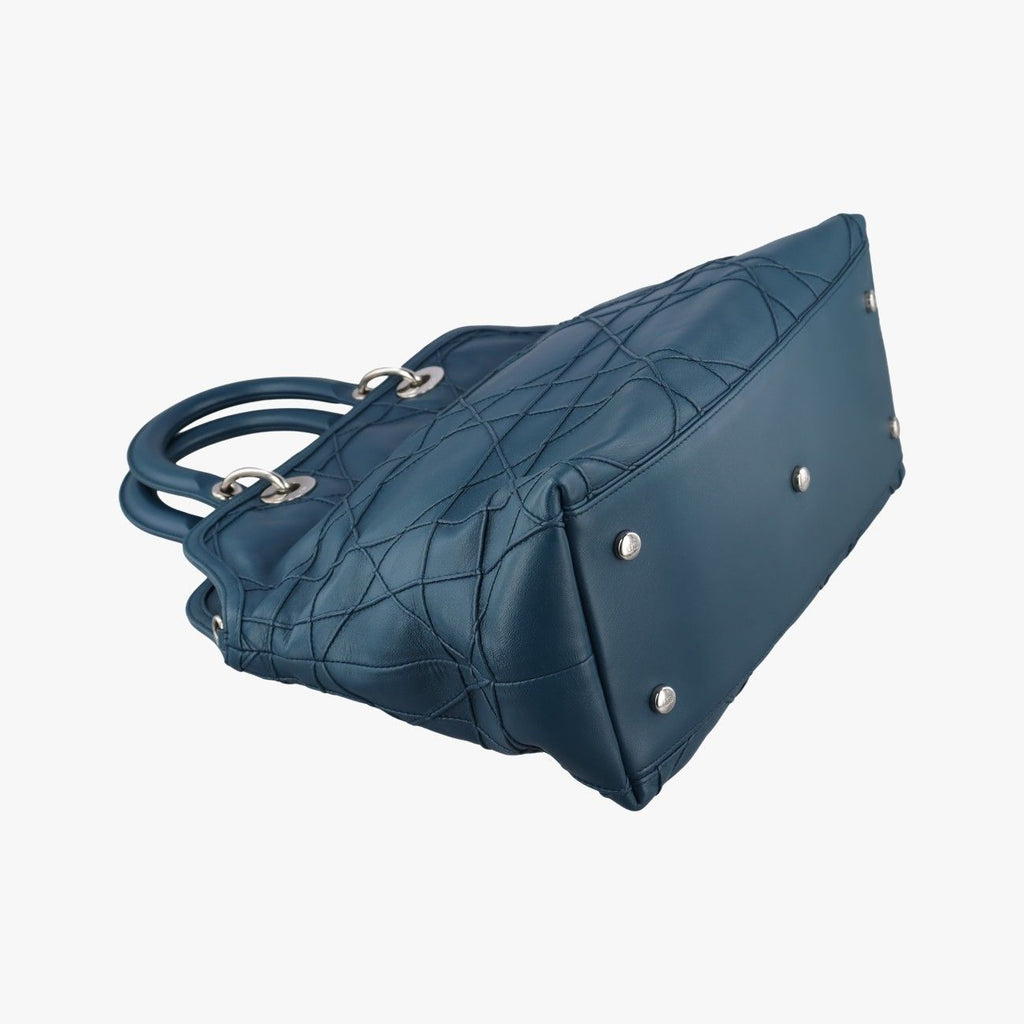 Dior Granville Blue Lambskin Shoulder — view 7