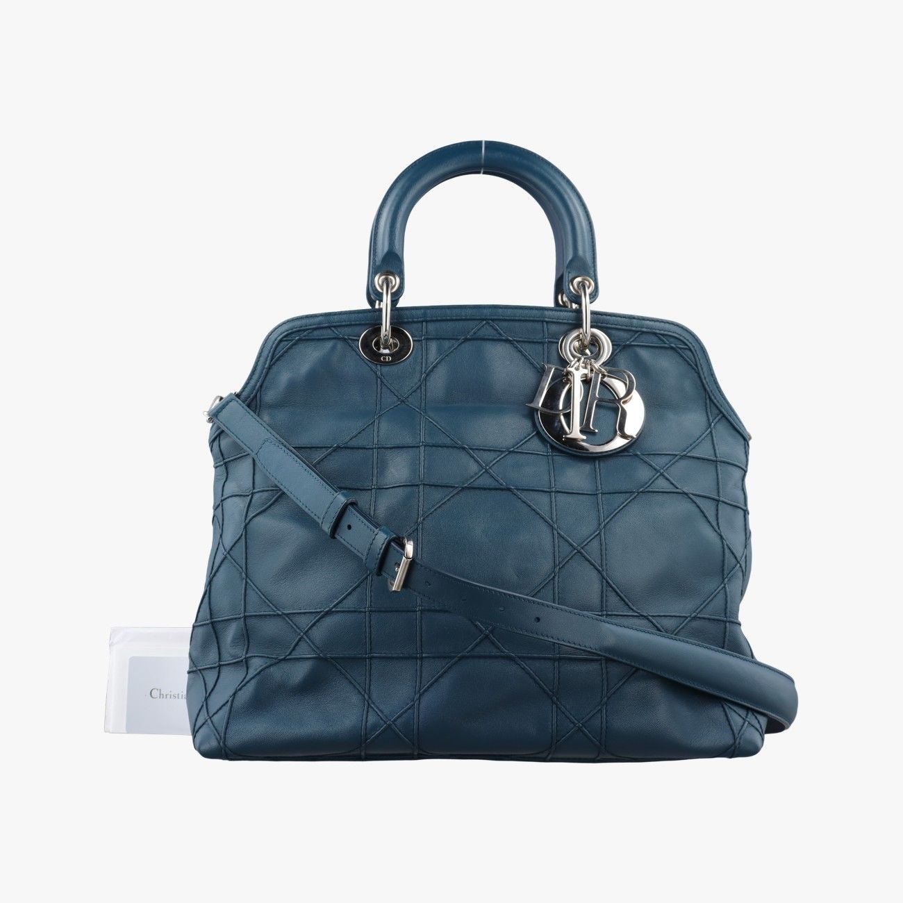 Dior Granville Blue Lambskin Shoulder