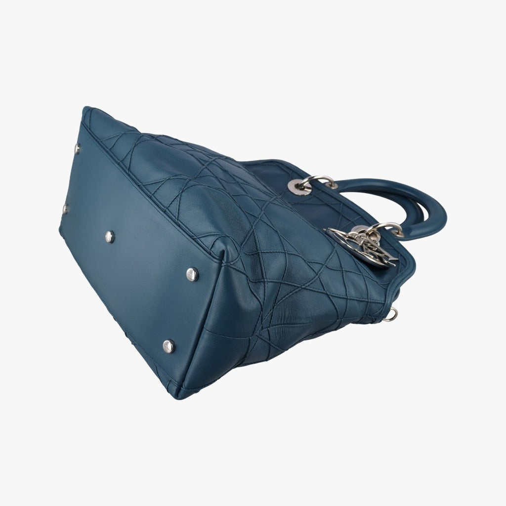 Dior Granville Blue Lambskin Shoulder — view 4