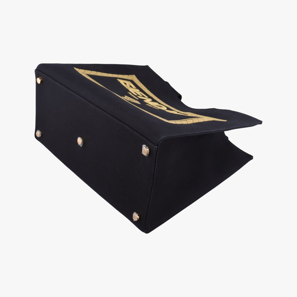 Fendi Sunshine Black Canvas Shoulder — view 4