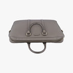 Gucci Diamante Gray Leather Handbag — view 8