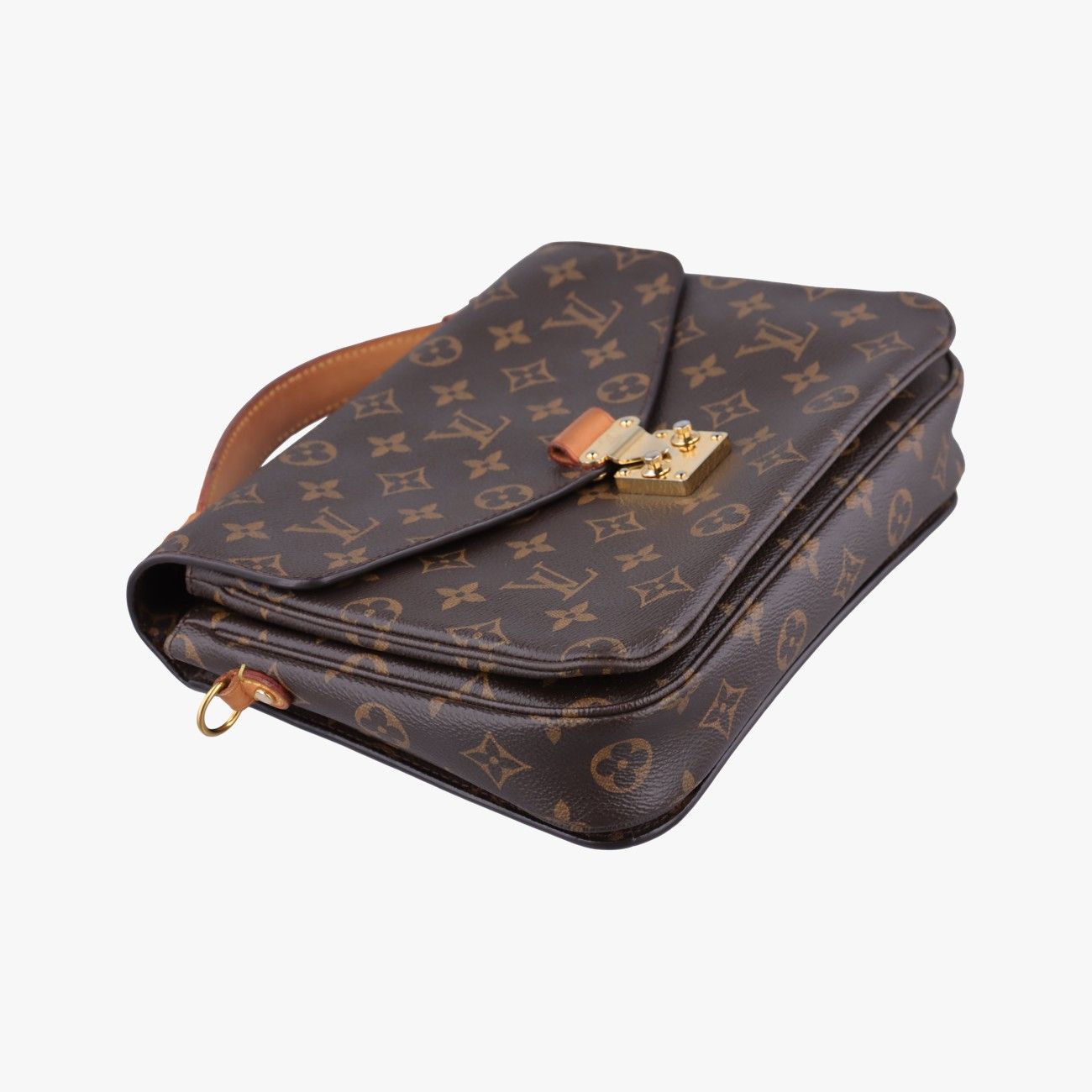 Louis Vuitton Pochette Metis MM Monogram Brown Canvas Handbag — view 5