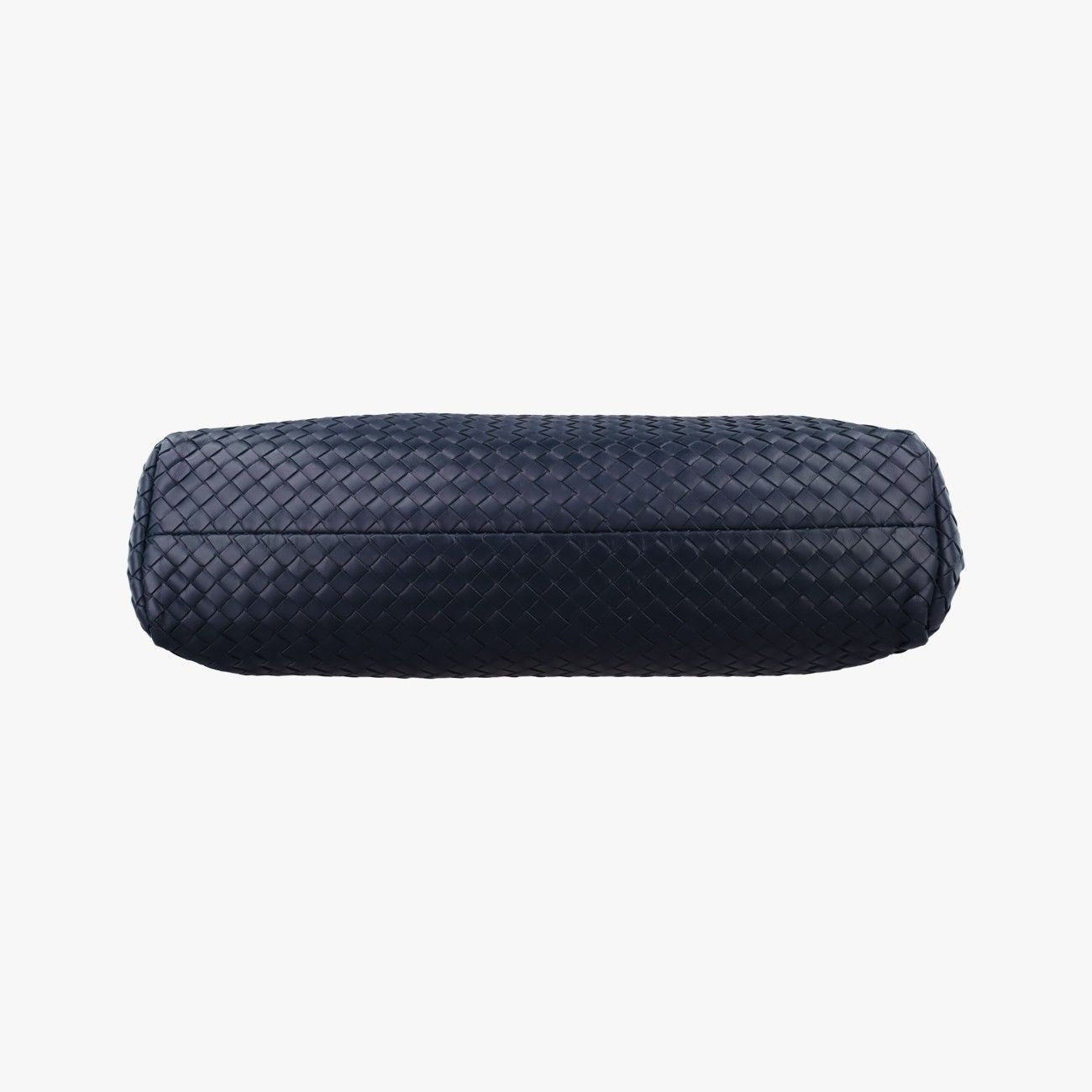 Bottega Veneta Intrecciato Navy Lambskin Handbag — view 3