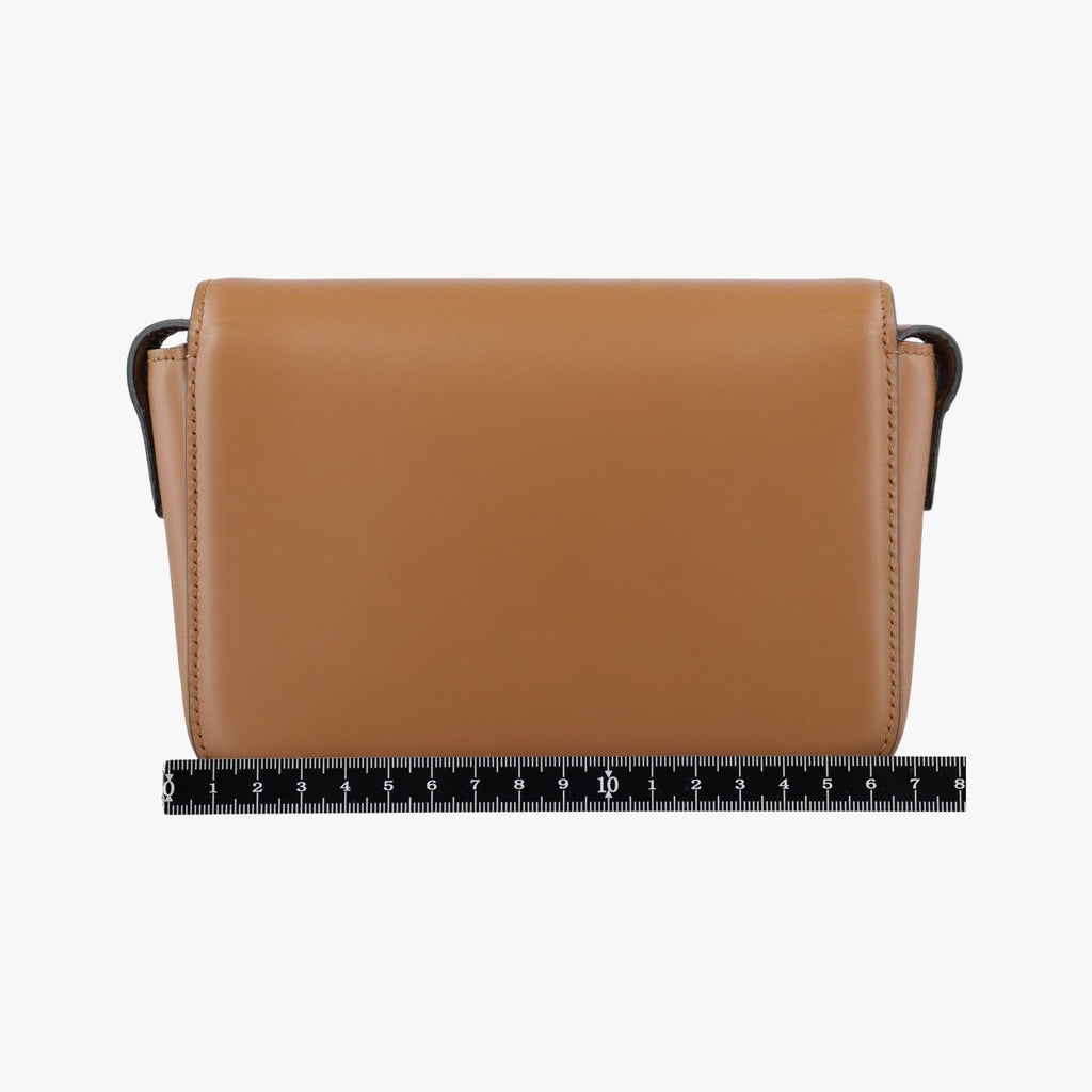 Celine Teen Triomphe Brown Leather Shoulder — view 2