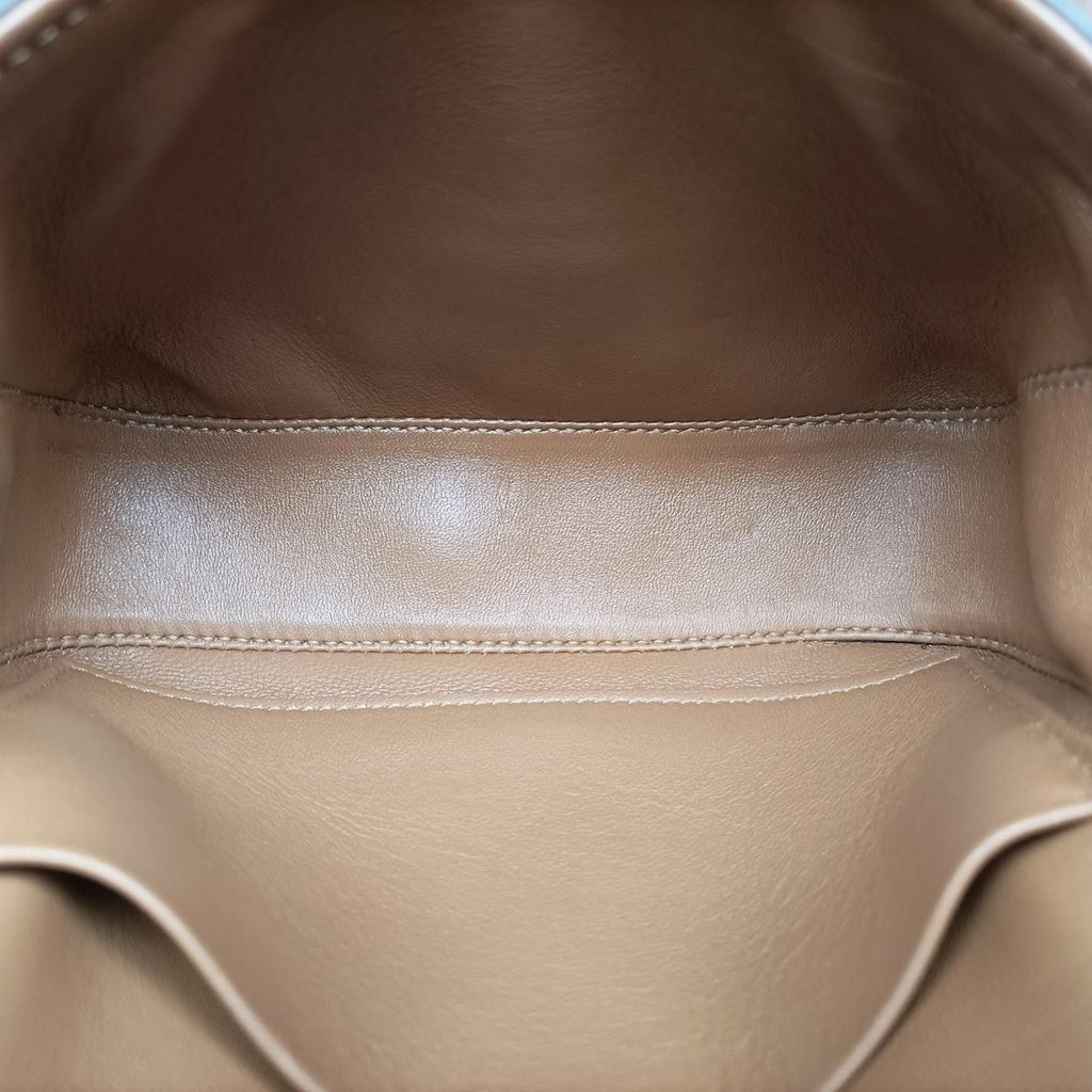 Celine Teen Triomphe Brown Leather Shoulder — view 9