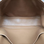 Celine Teen Triomphe Brown Leather Shoulder — view 9