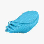 Bottega Veneta Intrecciato Blue Lambskin Shoulder — view 5