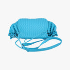 Bottega Veneta Intrecciato Blue Lambskin Shoulder — view 8